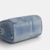 Mini Rowan Crossbody Bag in Loved Denim with Charms