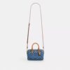 Mini Rowan Crossbody Bag in Signature Denim