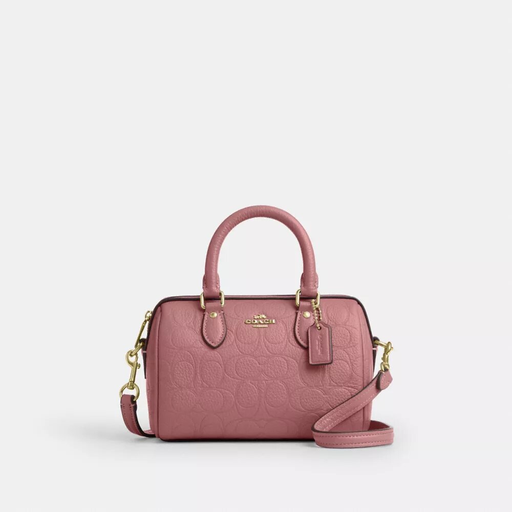 Mini Rowan Crossbody Bag in Signature Leather