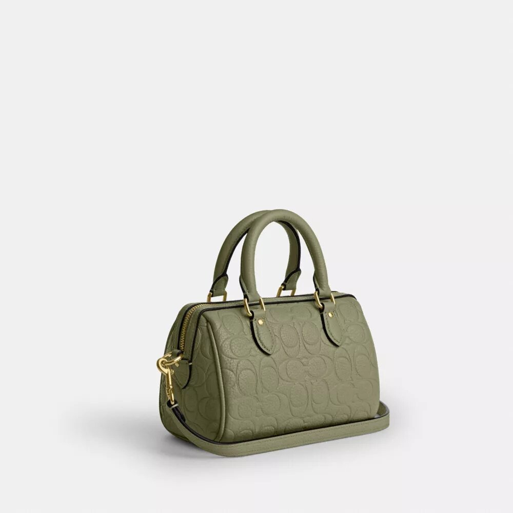 Mini Rowan Crossbody Bag in Signature Leather