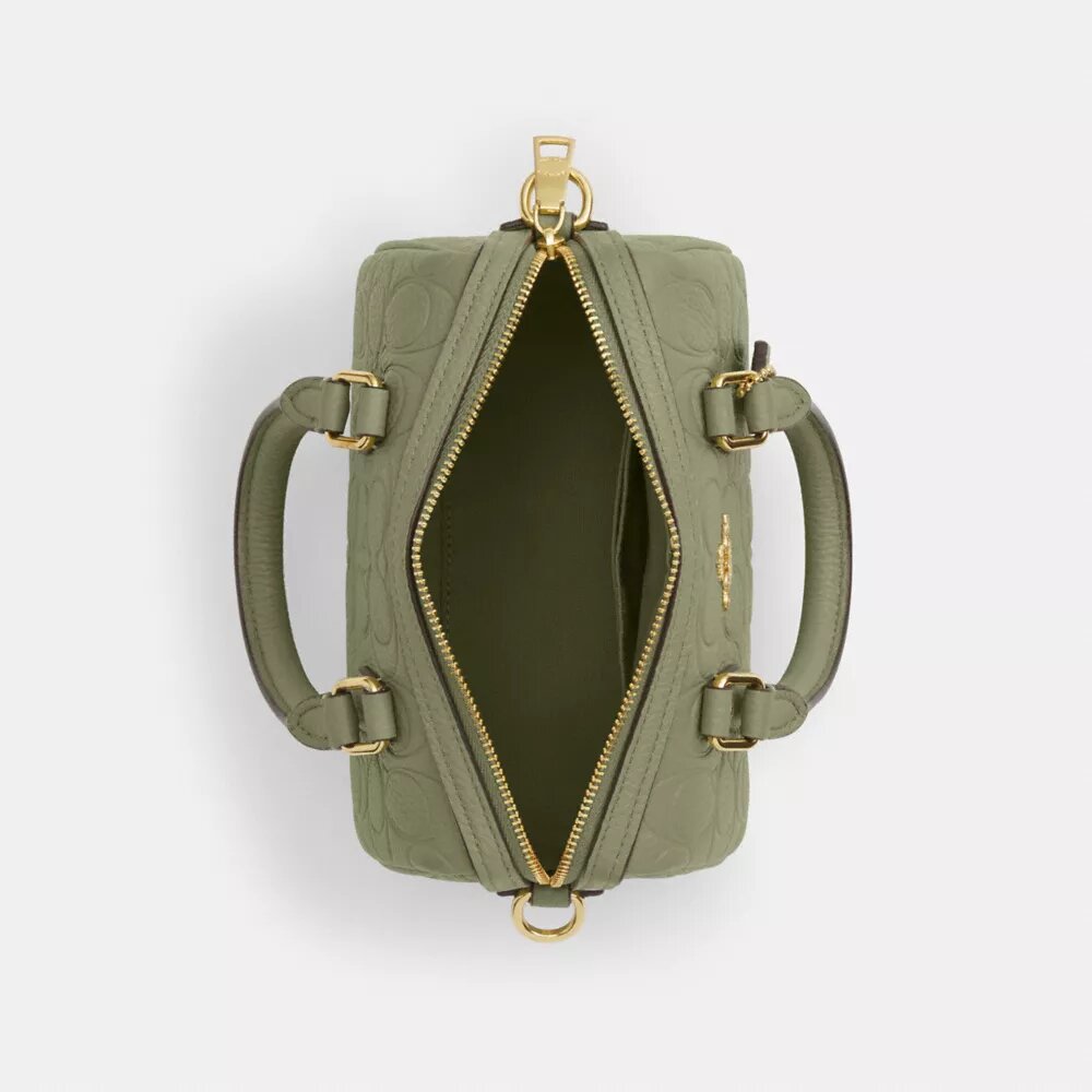 Mini Rowan Crossbody Bag in Signature Leather
