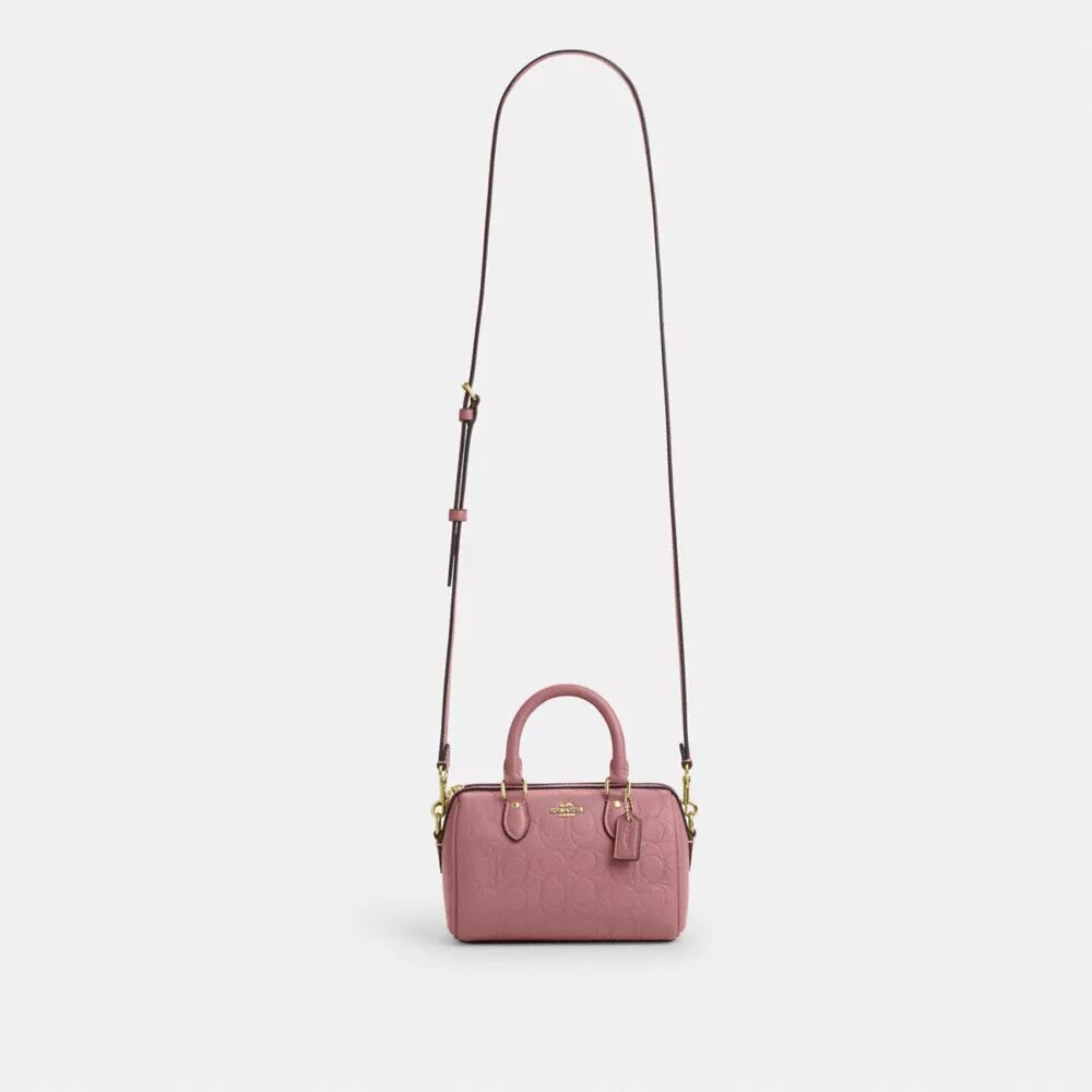 Mini Rowan Crossbody Bag in Signature Leather