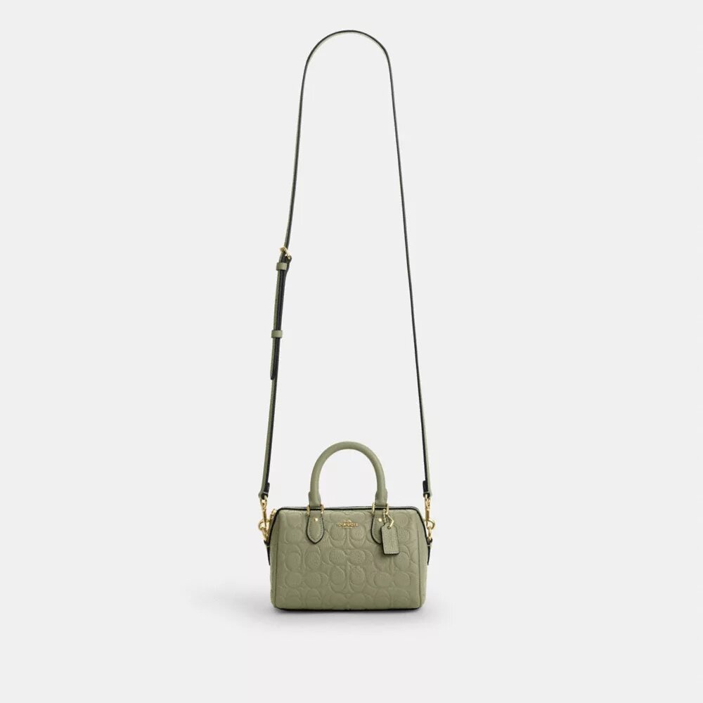 Mini Rowan Crossbody Bag in Signature Leather