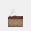 Mini Skinny Id Case in Signature Canvas