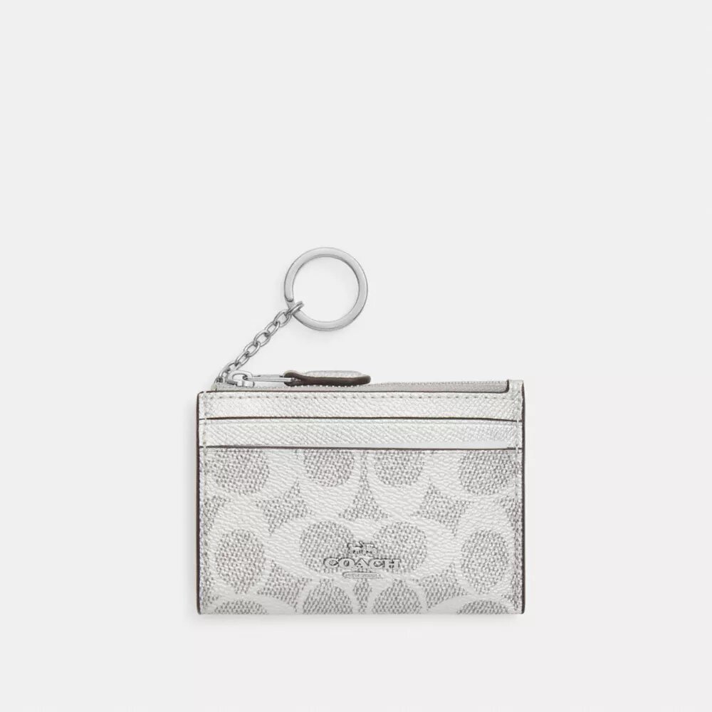 Mini Skinny Id Case in Signature Canvas