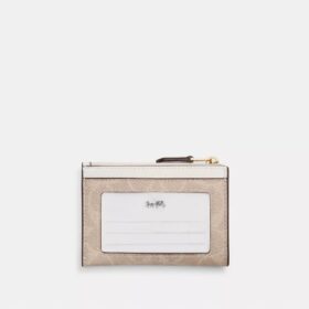Mini Skinny Id Case in Signature Canvas