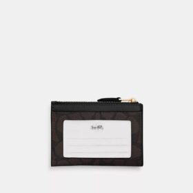Mini Skinny Id Case in Signature Canvas