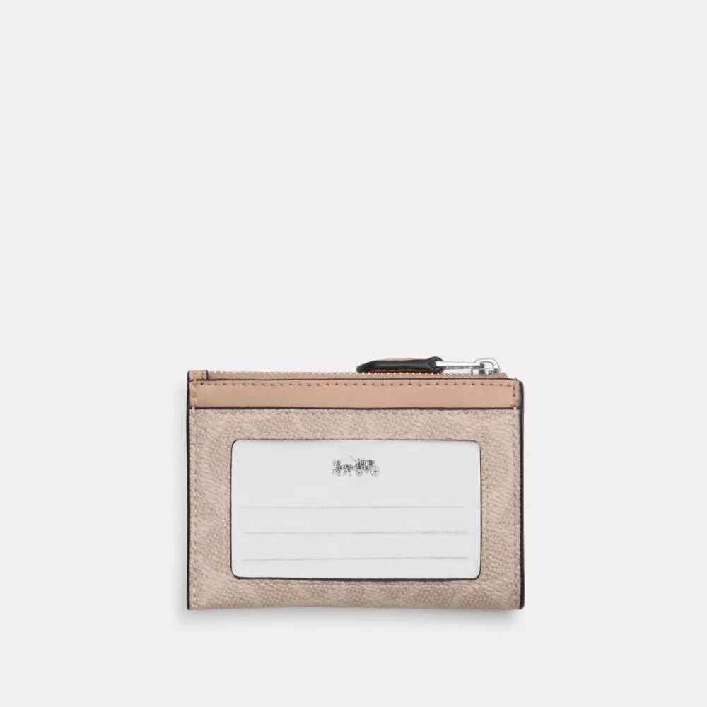 Mini Skinny Id Case in Signature Canvas
