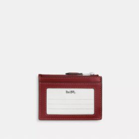 Mini Skinny Id Case in Signature Denim