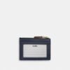 Mini Skinny Id Case in Signature Denim