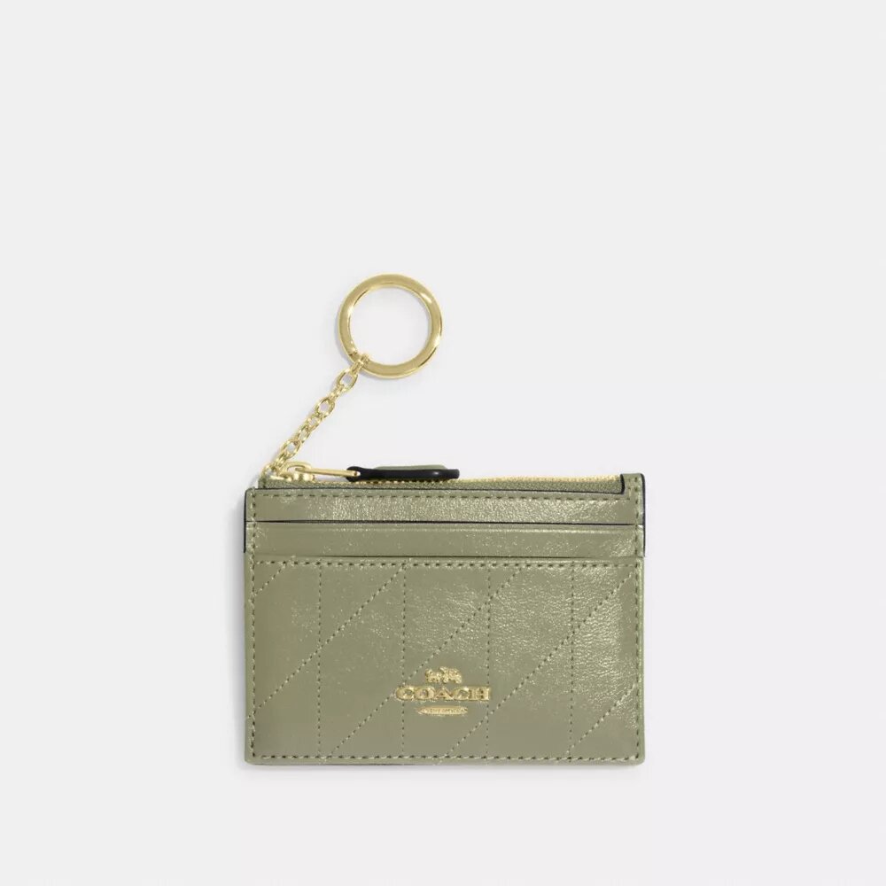 Mini Skinny Id Case with Quilting