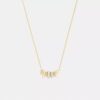 Mixed Rondelle Pendant Necklace