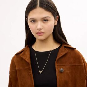 Mixed Rondelle Pendant Necklace