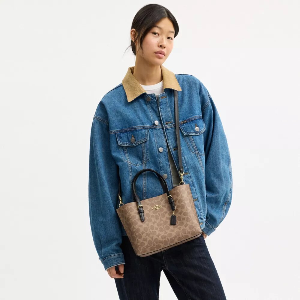 Mollie Tote Bag 25 in Signature Canvas