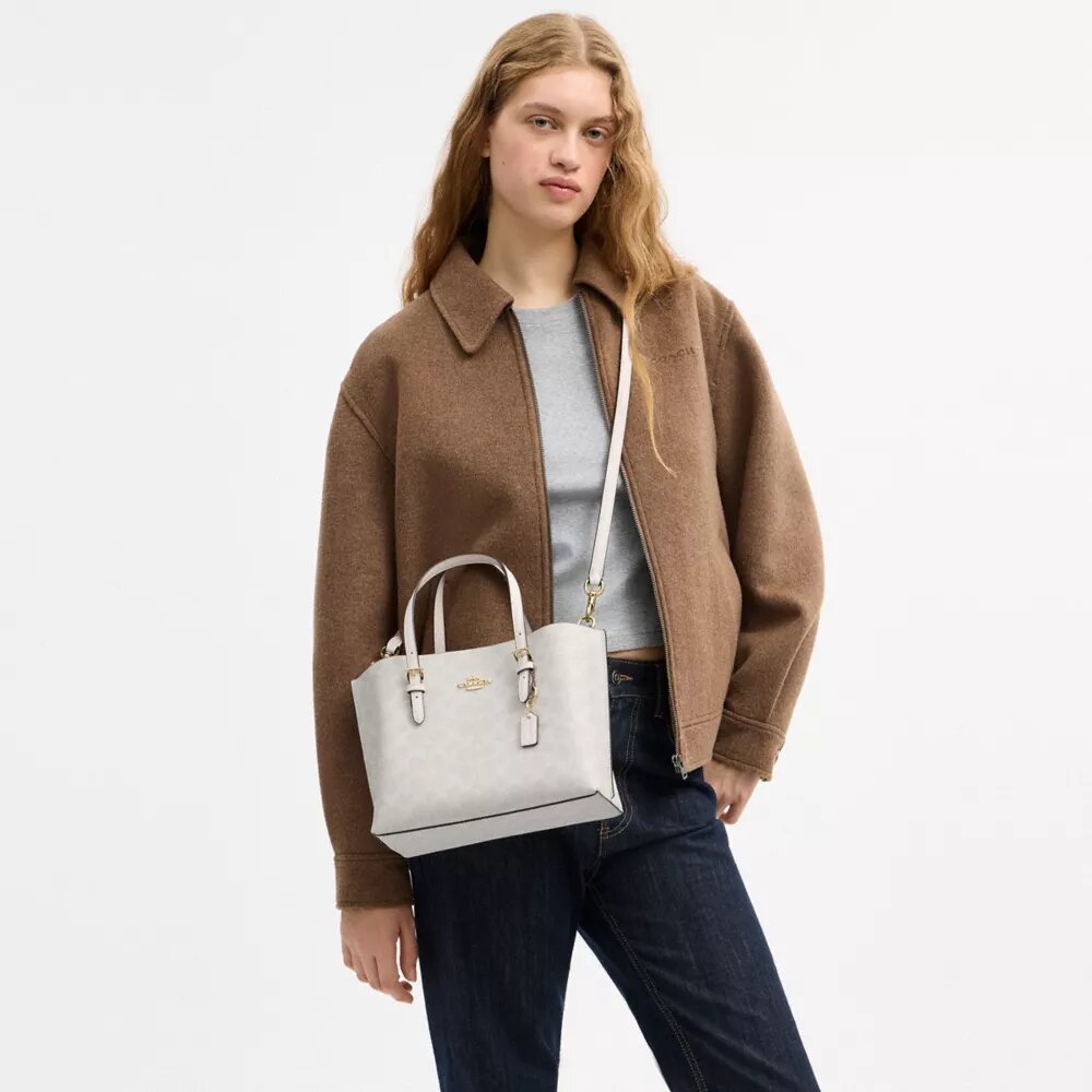 Mollie Tote Bag 25 in Signature Canvas