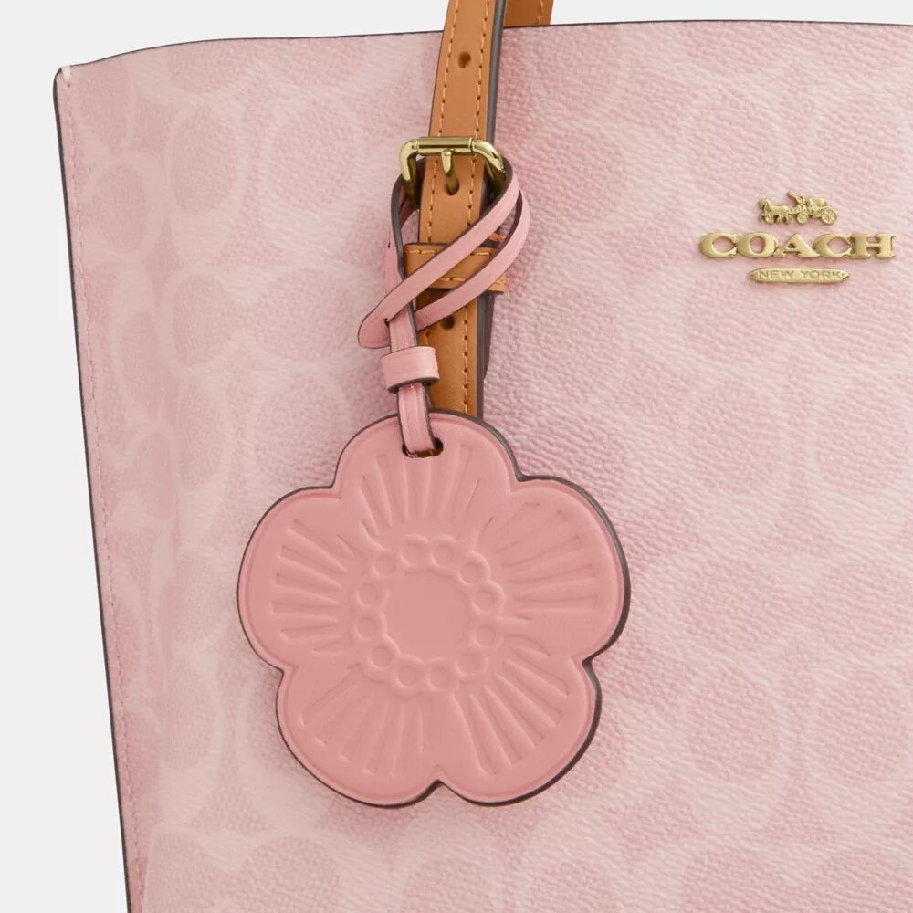 Mollie Tote Bag 25 in Signature Canvas with Charms