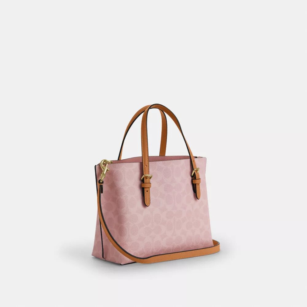 Mollie Tote Bag 25 in Signature Canvas with Charms