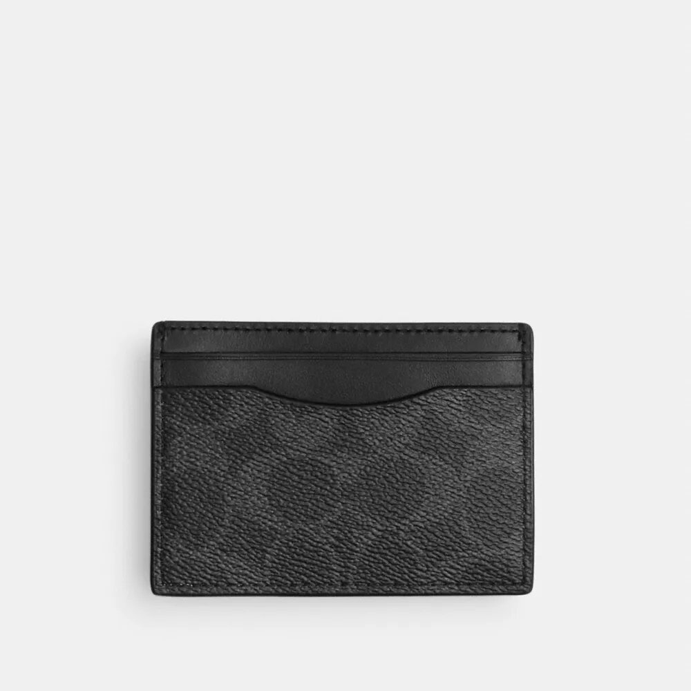 Money Clip Card Case in Signature Canvas