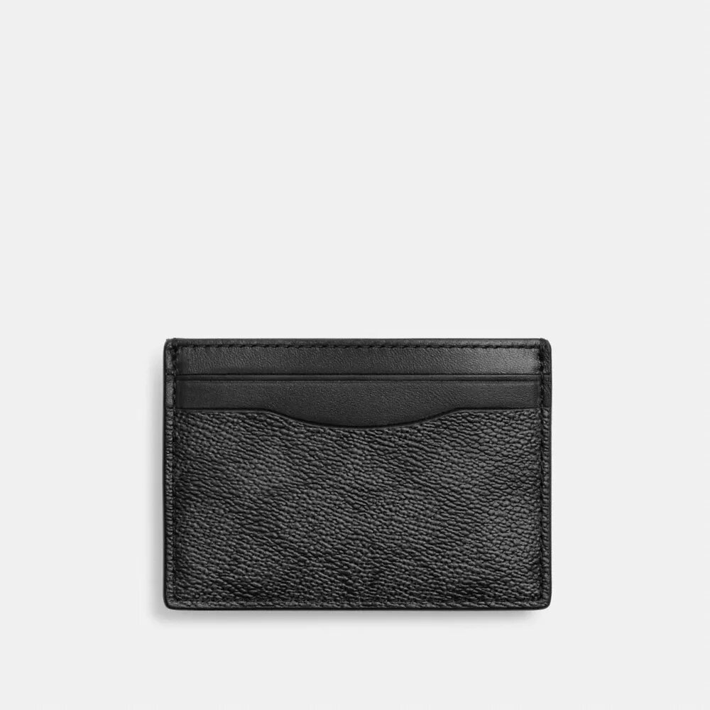 Money Clip Card Case in Signature Canvas