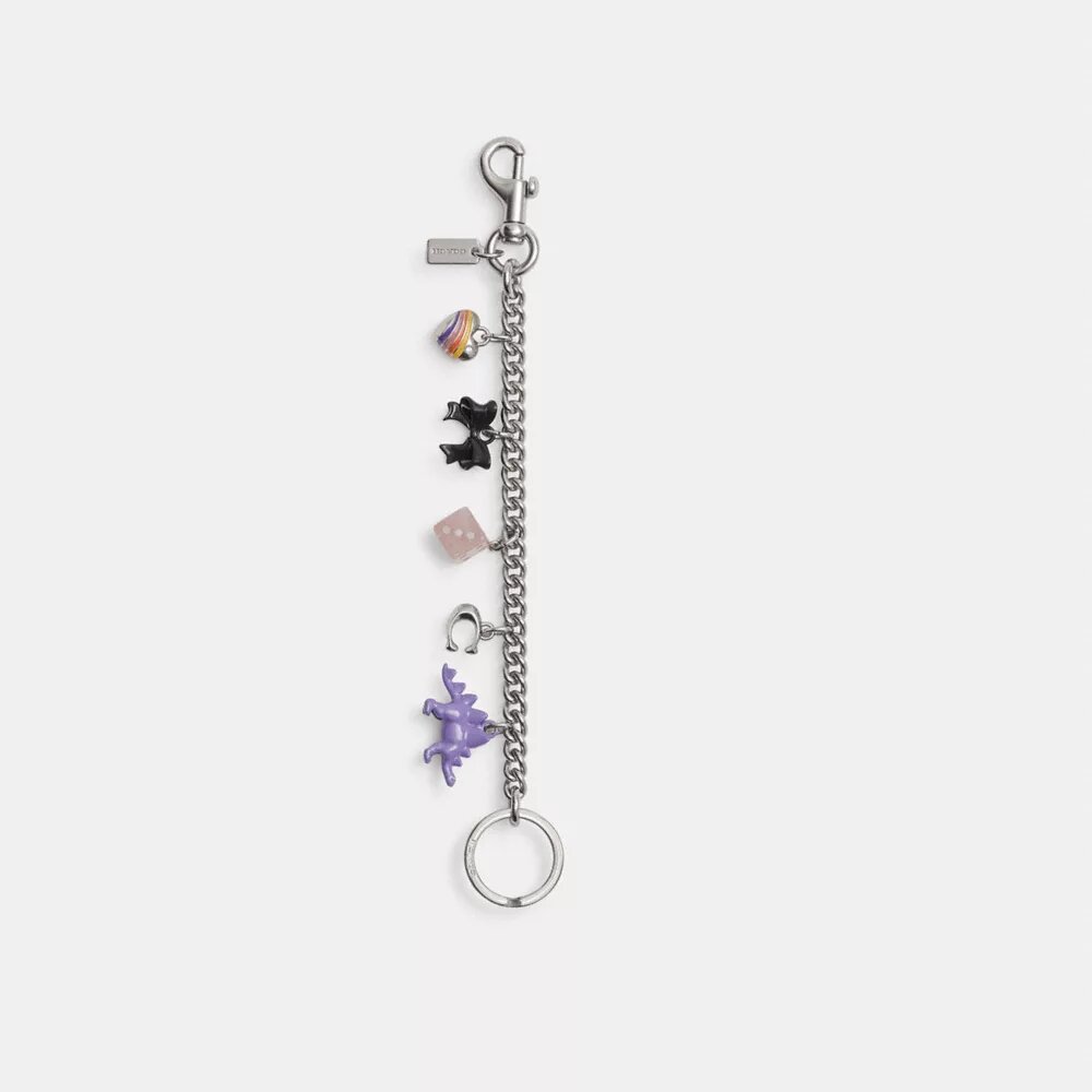 Motif Chain Bag Charm