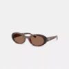 Narrow Oval Sunglasses