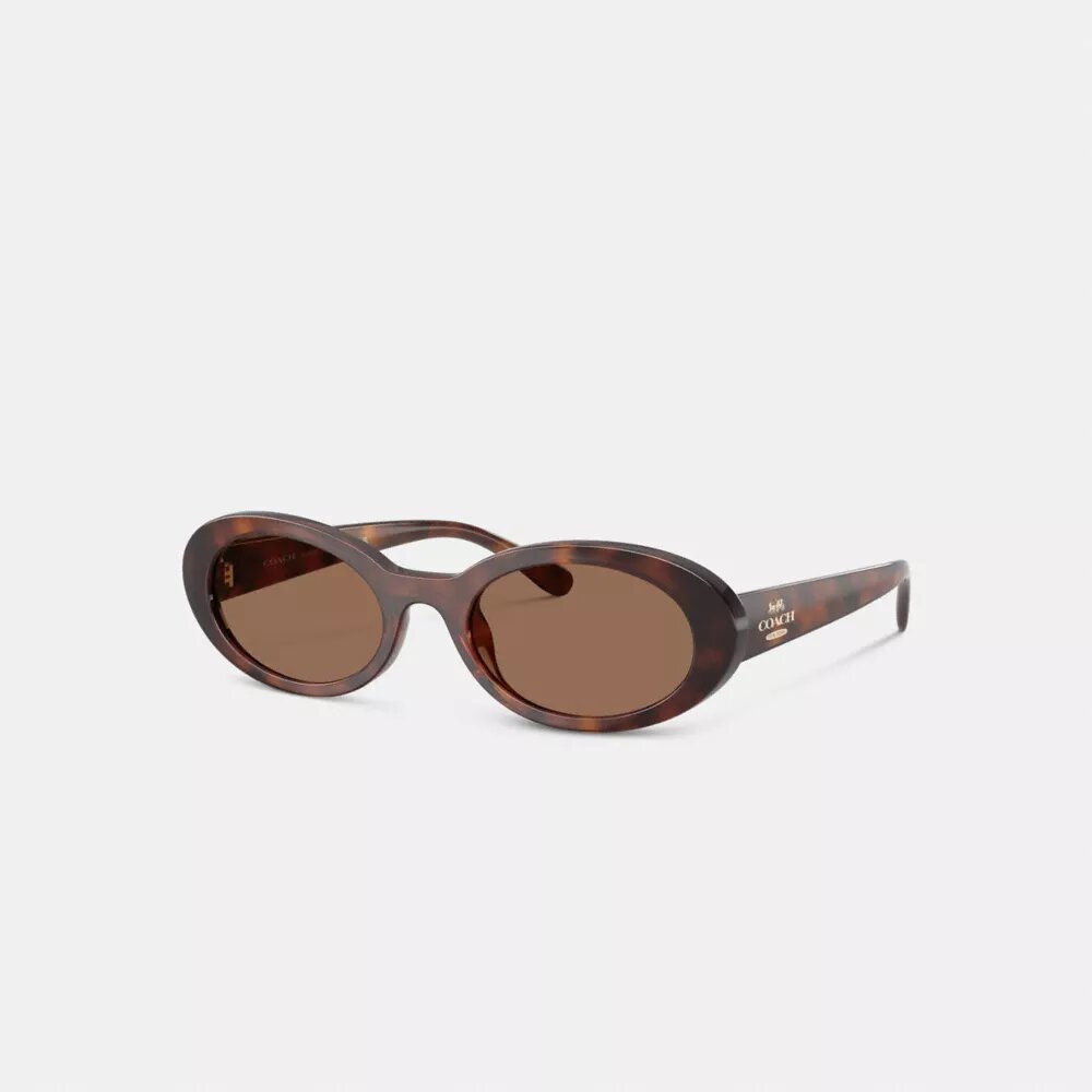 Narrow Oval Sunglasses