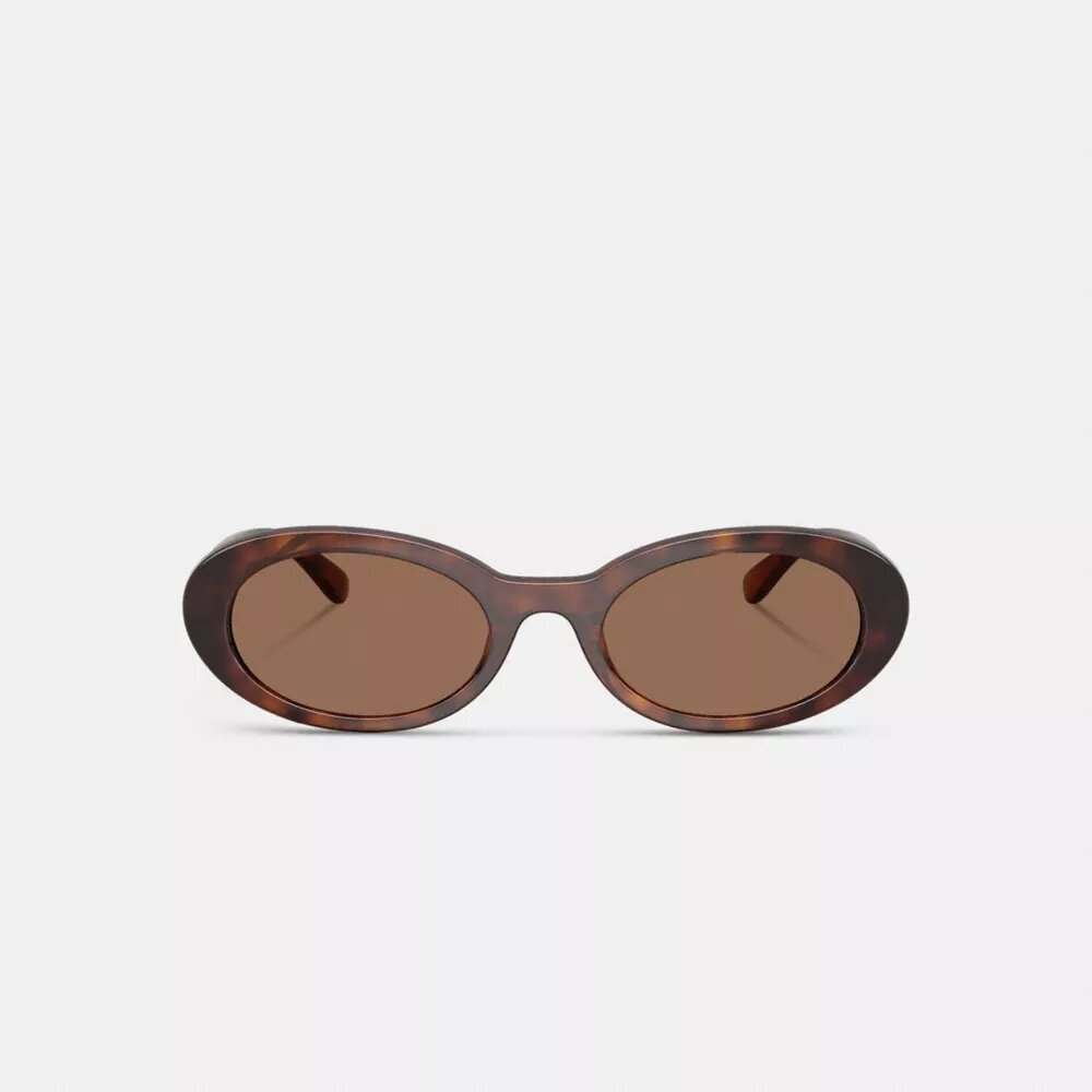 Narrow Oval Sunglasses