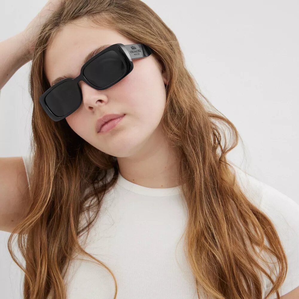 Narrow Rectangle Sunglasses