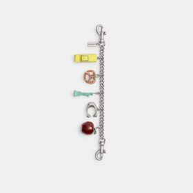 New York Motif Chain Bag Charm
