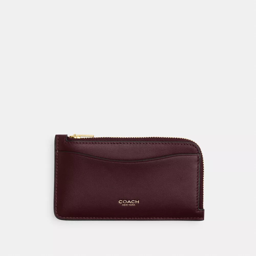 New York Zip Card Case in Colorblock