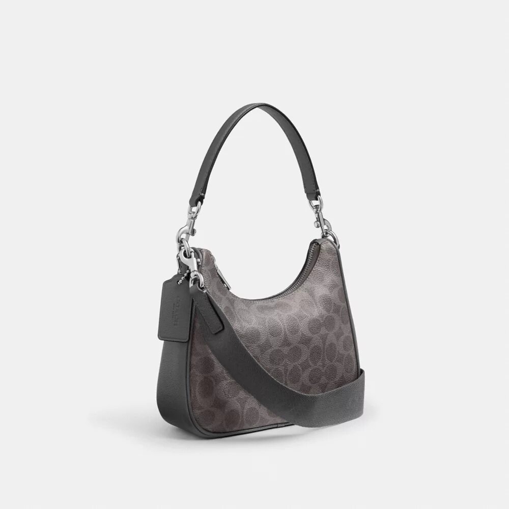 Nolan Hobo Bag in Signature Canvas