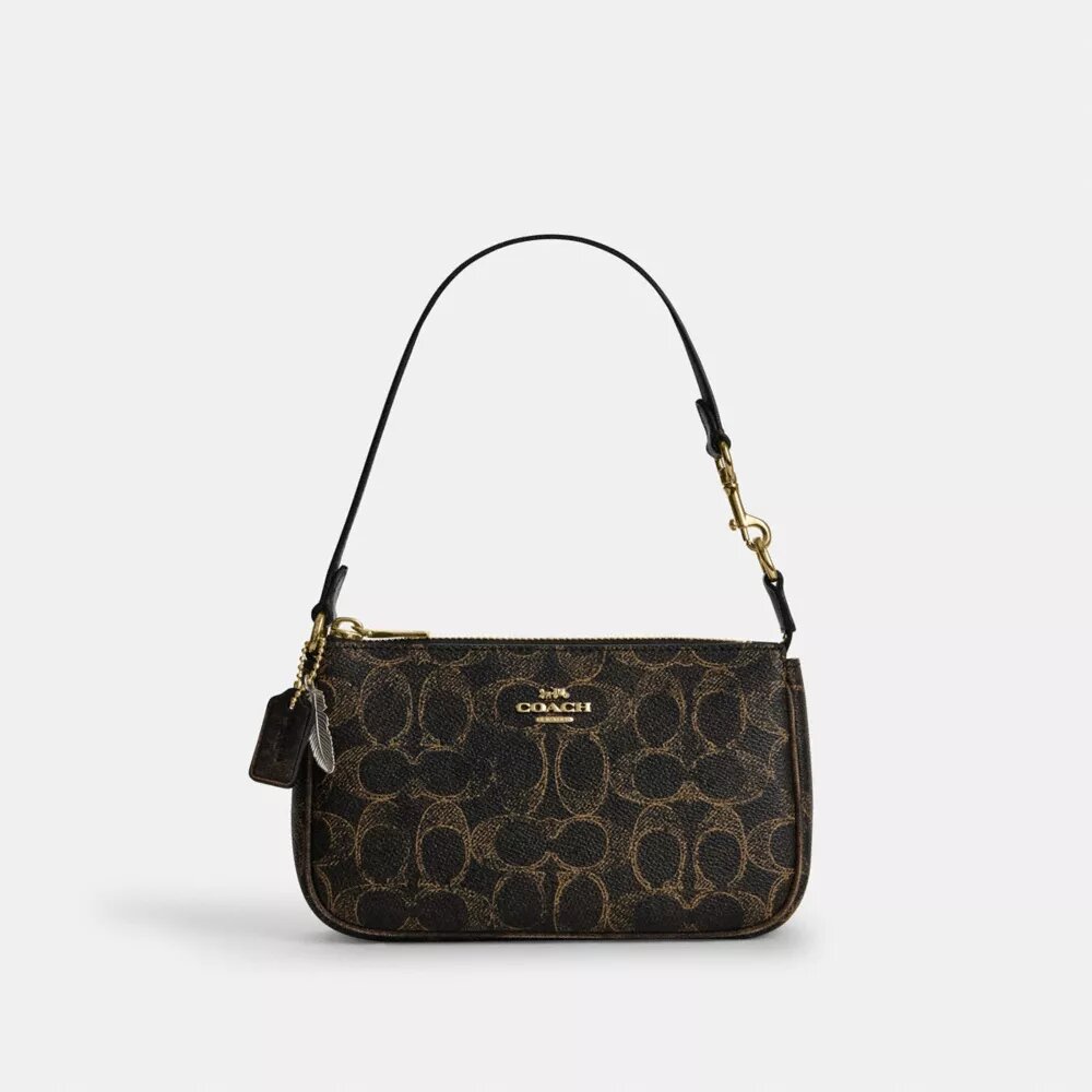 Nolita 19 in Loved Signature Canvas with Charms