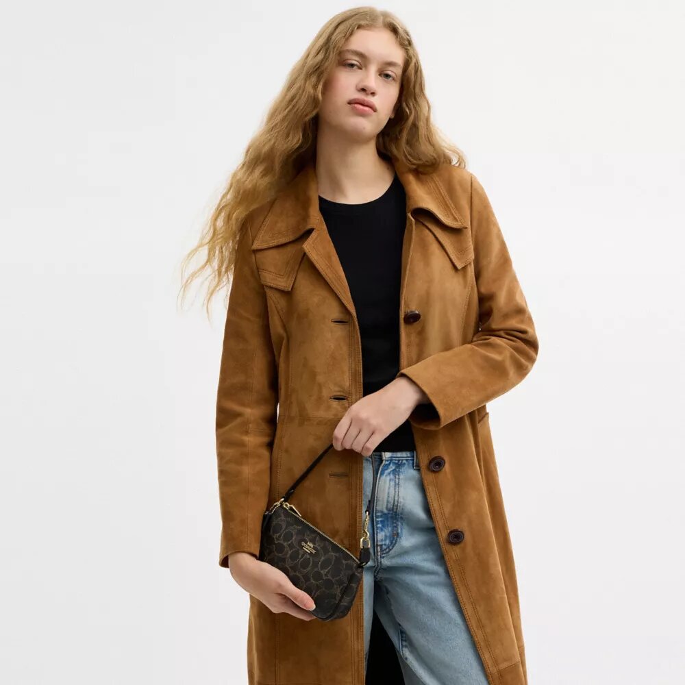 Nolita 19 in Loved Signature Canvas with Charms