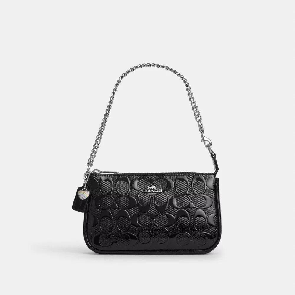 Nolita 19 in Signature Leather with Heart Charm