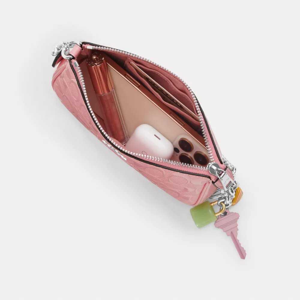 Nolita 19 in Signature Leather with Heart Charm