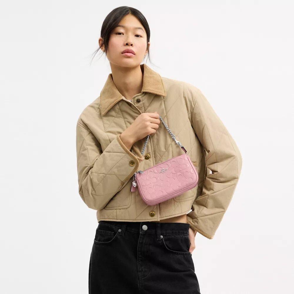 Nolita 19 in Signature Leather with Heart Charm