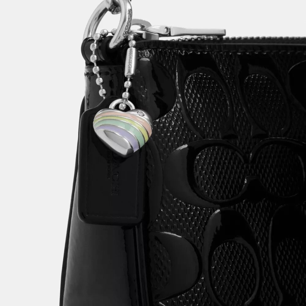 Nolita 19 in Signature Leather with Heart Charm