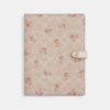 Notebook in Signature Canvas with Floral Print