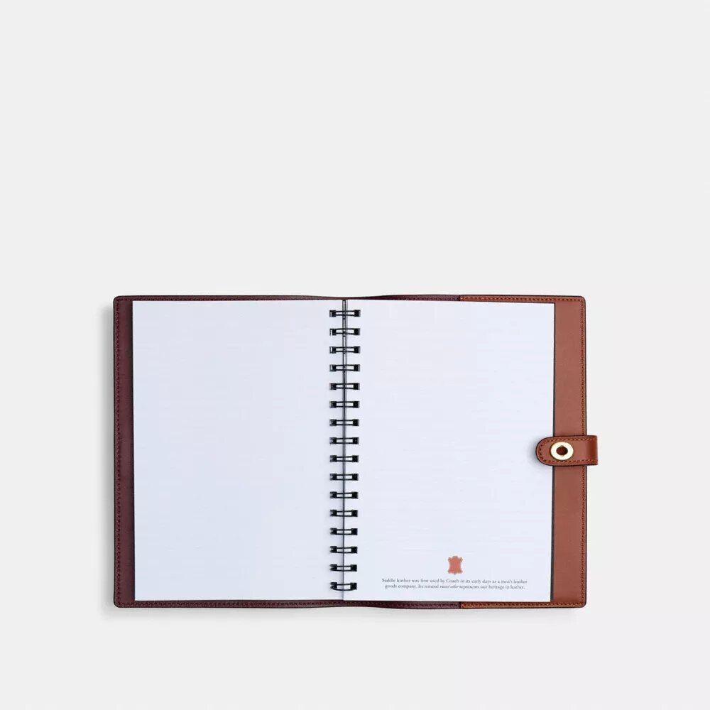 Notebook in Signature Canvas with Holiday Train