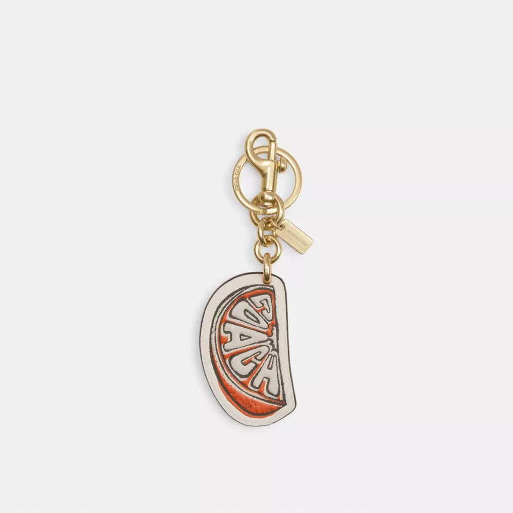 Orange Bag Charm