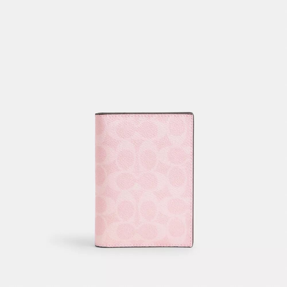 Passport Card Case in Signature Canvas