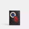 Passport Case in Signature Canvas with Patches
