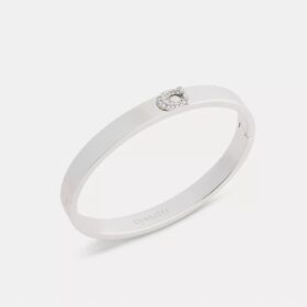 Pava C Hinged Bangle