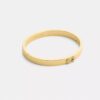 Pava C Hinged Bangle