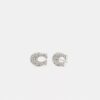 Pava C Stud Earrings