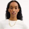 Pearl and Heart Charm Necklace