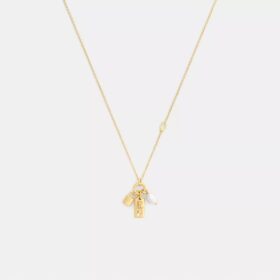 Pearl Charm Pendant Necklace