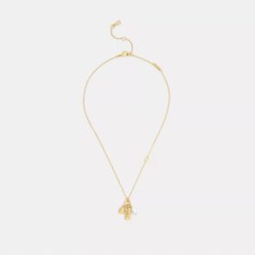 Pearl Charm Pendant Necklace
