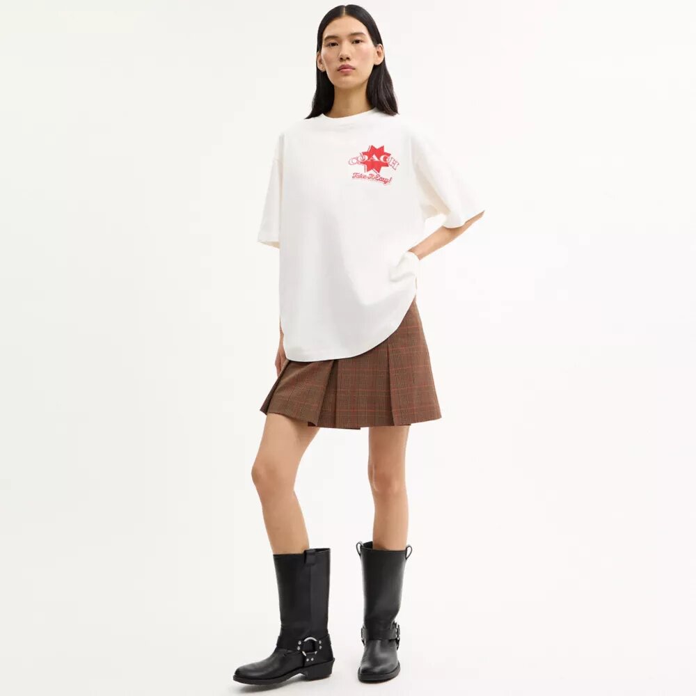 Pizza Relaxed T-Shirt in Organic Cotton
