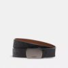 Plaque Buckle Cut-To-Size Reversible Belt, 38 Mm